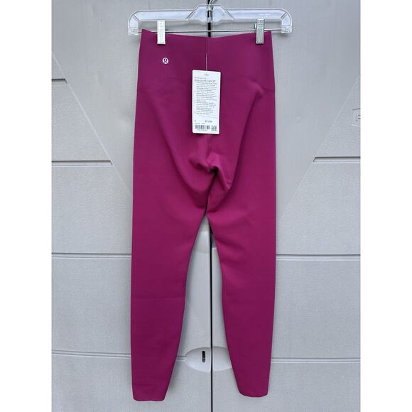 Lululemon Glow Up Super-High-Rise Tight 28" Magenta Smoke size 6 NWT - Picture 3 of 11